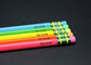 Personalized My First Tri-write Neon Ticonderoga #2 Pencils, 12 Pack, Large Diameter Pencils, Preschool, Pre-K3, Pre-K4, Engraved