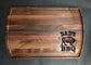 Dad's Grill & BBQ Cutting Board featuring a Bull, Makes a Great Dad's Birthday Present or Father's Day Gift