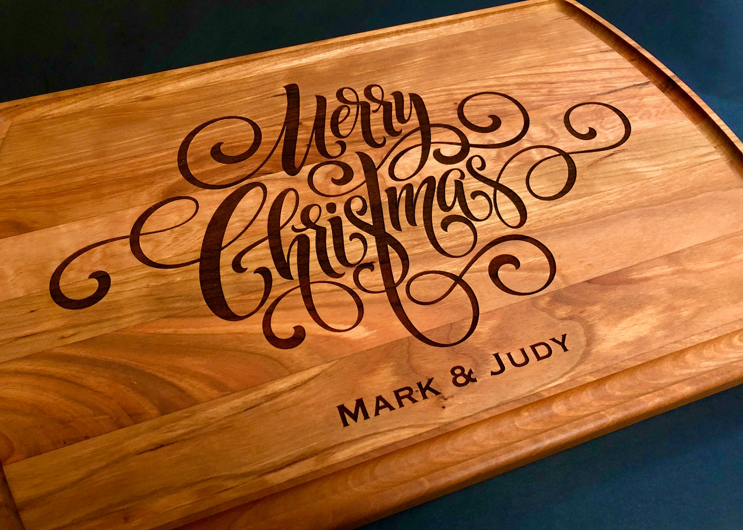 Merry Christmas Cutting Board, Christmas Cutting Board, Family Gift, Christmas Kitchen Decoration, Holiday Decor, Personalize