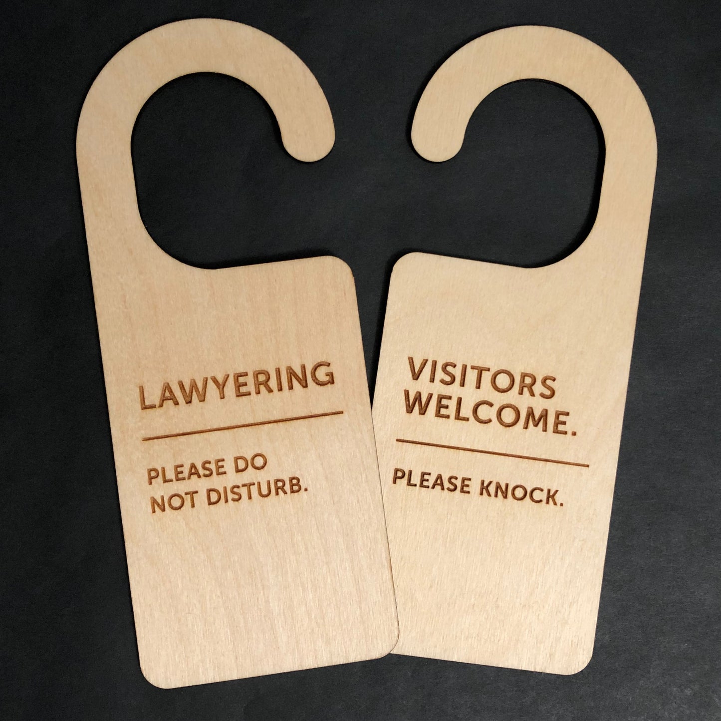 Lawyer, Do Not Disturb, Please Knock, Lawyering, Door Sign, Work Door Hanger, Office Sign