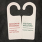 Session In Progress, Do Not Disturb, Double Sided Sign, Please Knock, Work Door Hanger, Office Door Hanger